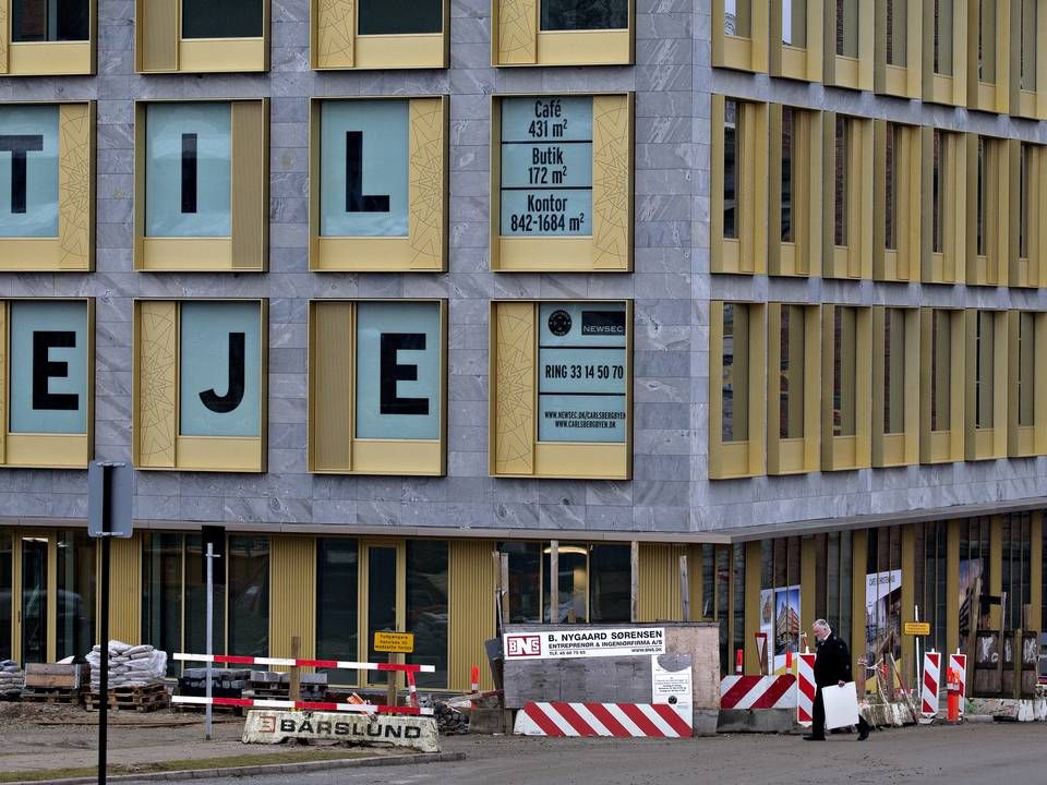 Kontor- og detailbyggeri i Carlsberg Byen. | Foto: Martin Lehmann