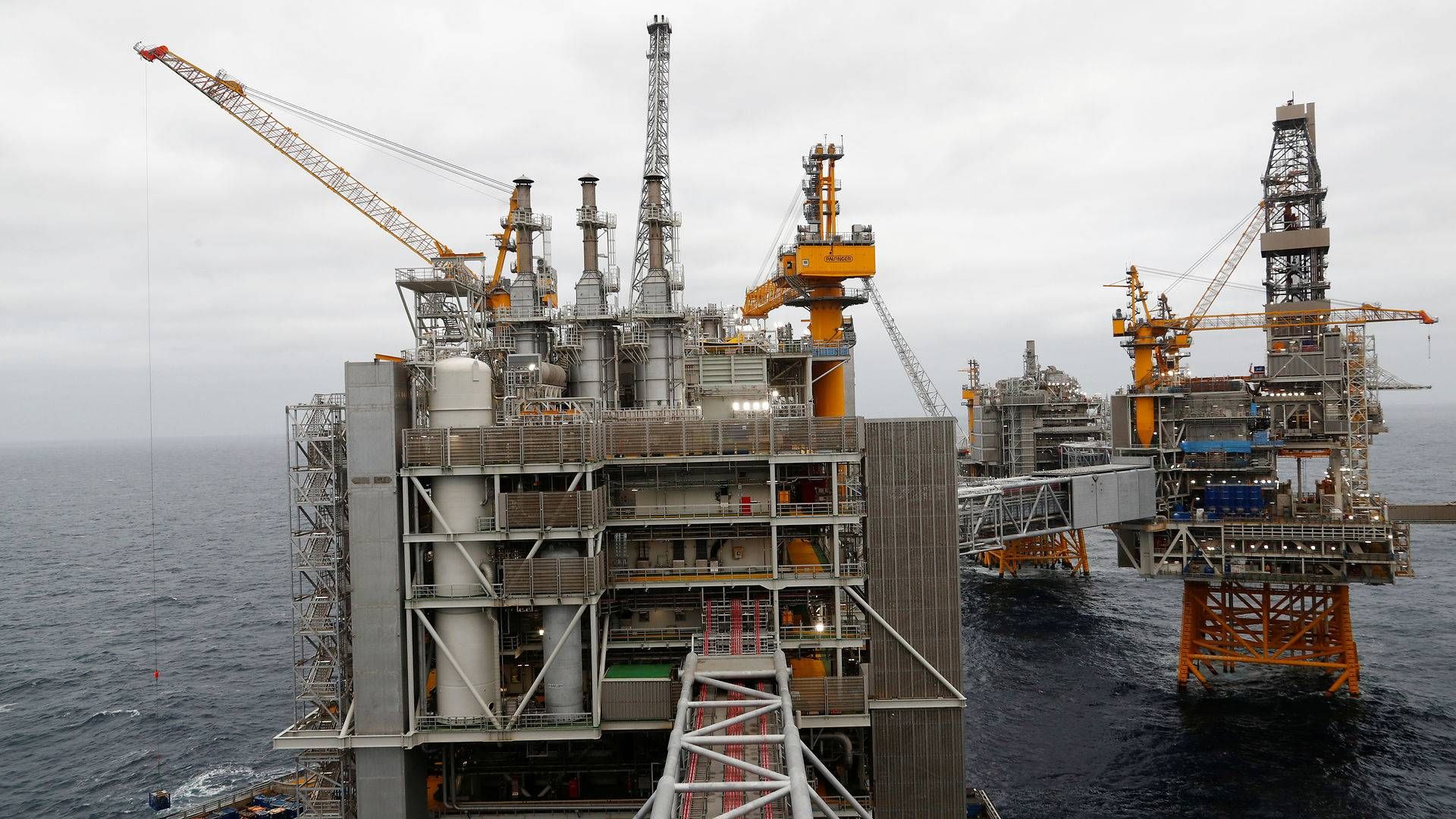 Opstarten af Johan Sverdrup-feltet har været med til at øge Aker BP's olieproduktion i fjerde kvartal. | Foto: Ints Kalnins/Reuters/Ritzau Scanpix