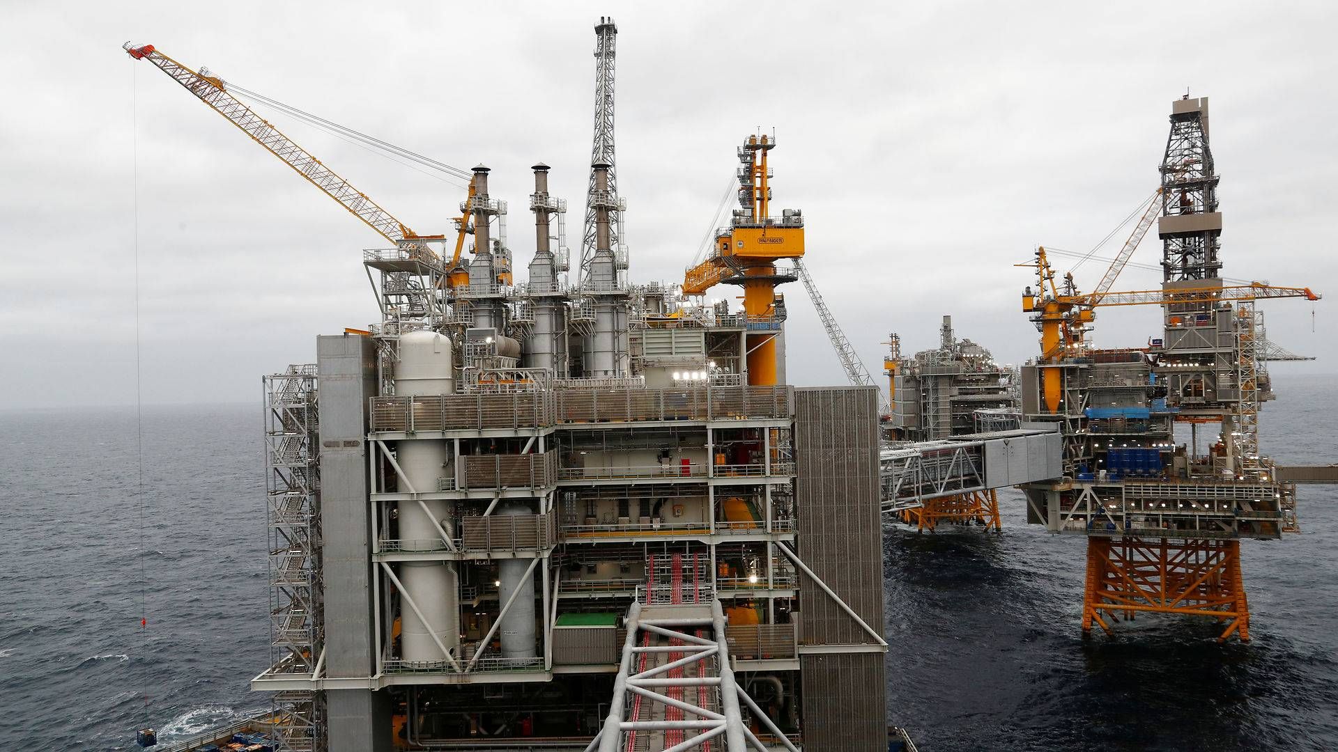 The start-up of the Johan Sverdrup field helped increase Aker BP's oil output in the fourth quarter. | Photo: Ints Kalnins/Reuters/Ritzau Scanpix