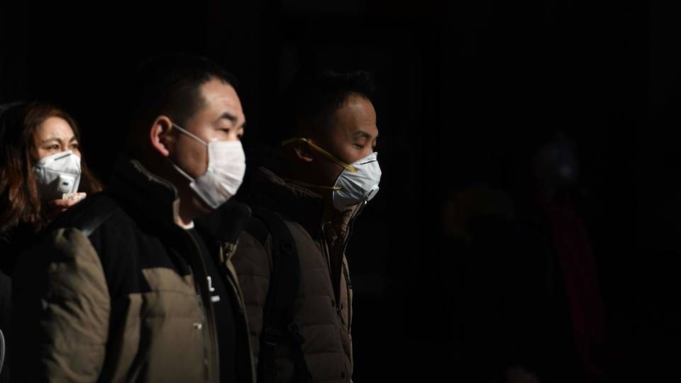 De kinesiske myndigheder vil nu opføre et hospital i den centrale del af Wuhan til at tage sig af virusramte patienter. | Foto: NOEL CELIS/AFP / AFP