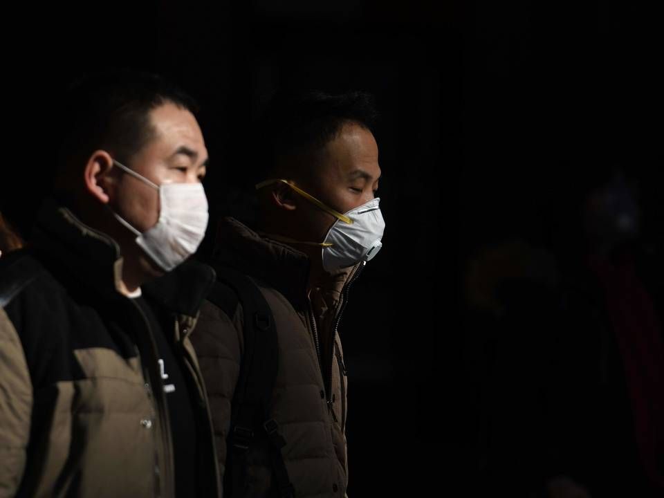 De kinesiske myndigheder vil nu opføre et hospital i den centrale del af Wuhan til at tage sig af virusramte patienter. | Foto: NOEL CELIS/AFP / AFP