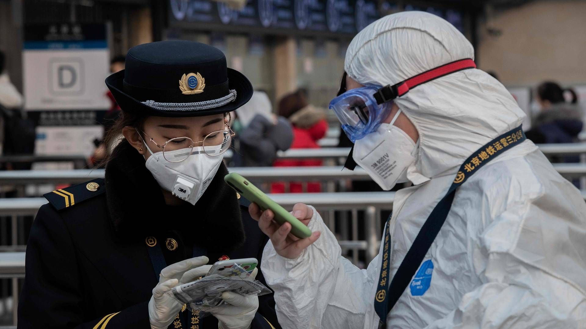 Flere og flere tilfælde af smittede med coronavirus verden over lader til at få medicinalaktier til at stige i USA. | Foto: Nicolas Asfouri/AFP / AFP