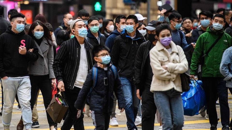 Hidtil har det dødbringende udbrud af Coronavirus kostet 132 mennesker livet. Udbruddet opstod i den kinesiske by Wuhan i december. | Foto: Anthony Wallace/AFP/Ritzau Scanpix