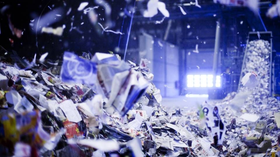 Fra Stora Ensos genbrugspapirfabrik | Foto: Stora enso