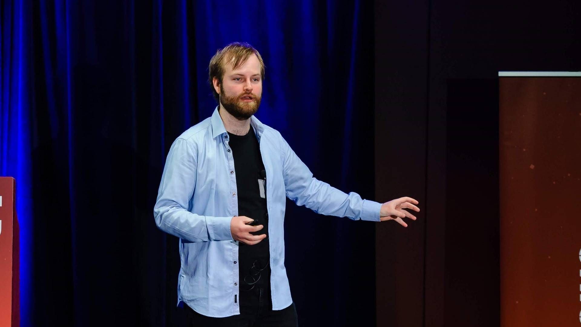 Stefan Veis Pennerup, machine learning and Google tech lead i konsulenthuset Trifork og har title. | Foto: PR/Trifork