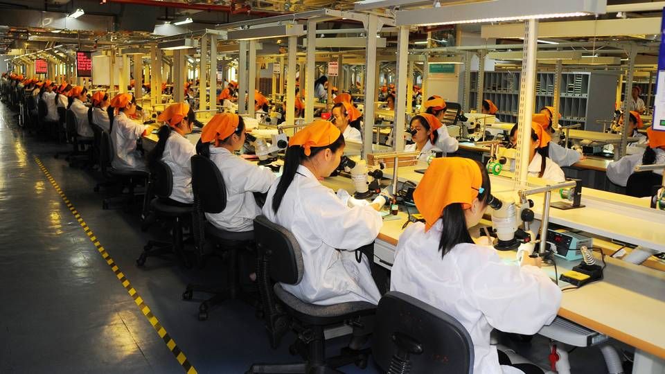 Der er udbrudt smitte med coronavirus blandt de ansatte GN fabrik i Xiamen i Kina. | Foto: GN Store Nord / PR