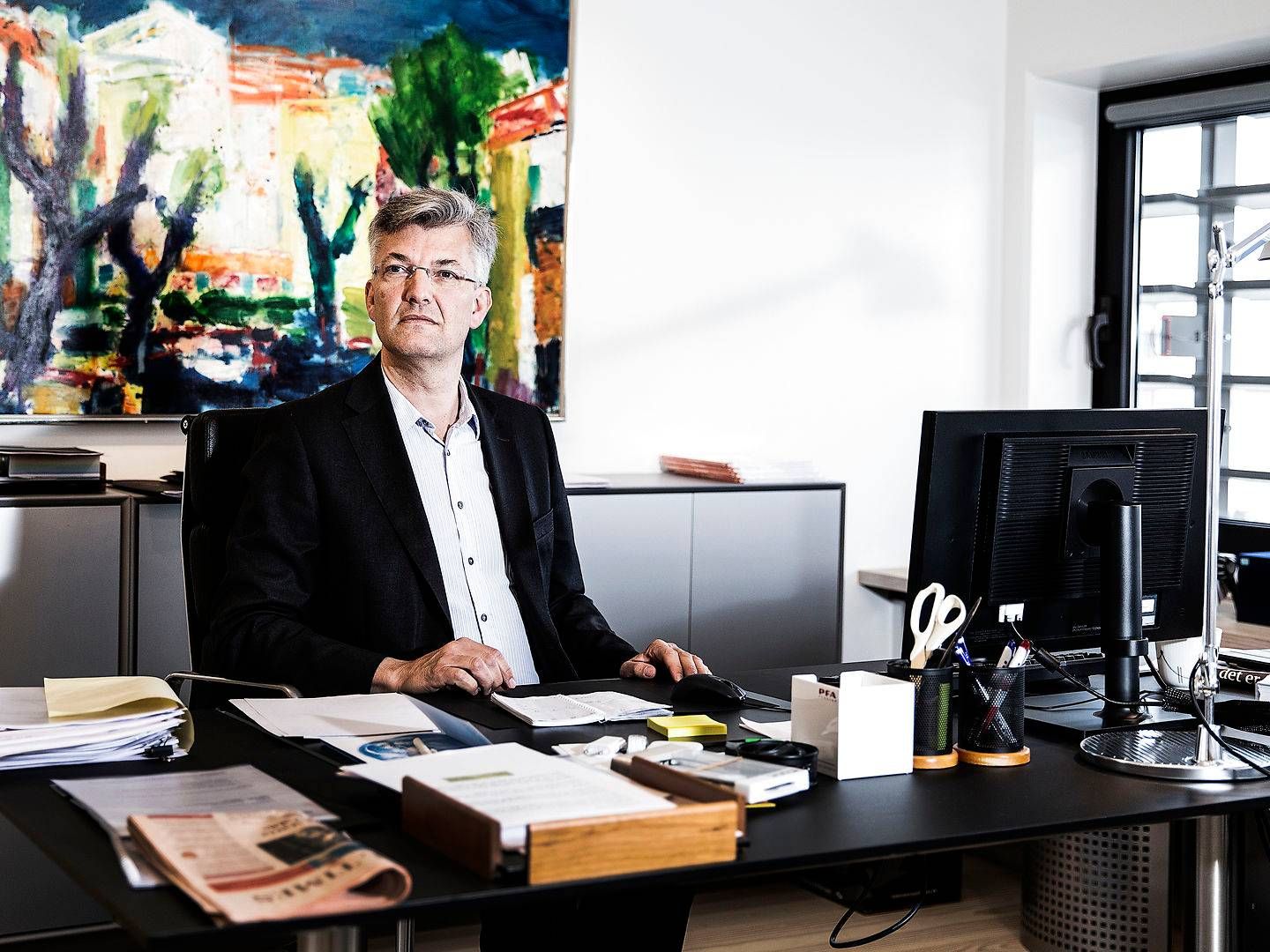 Allan Polack, adm. direktør for PFA Pension. | Foto: Niels Hougaard/Jyllands-Posten/Ritzau Scanpix