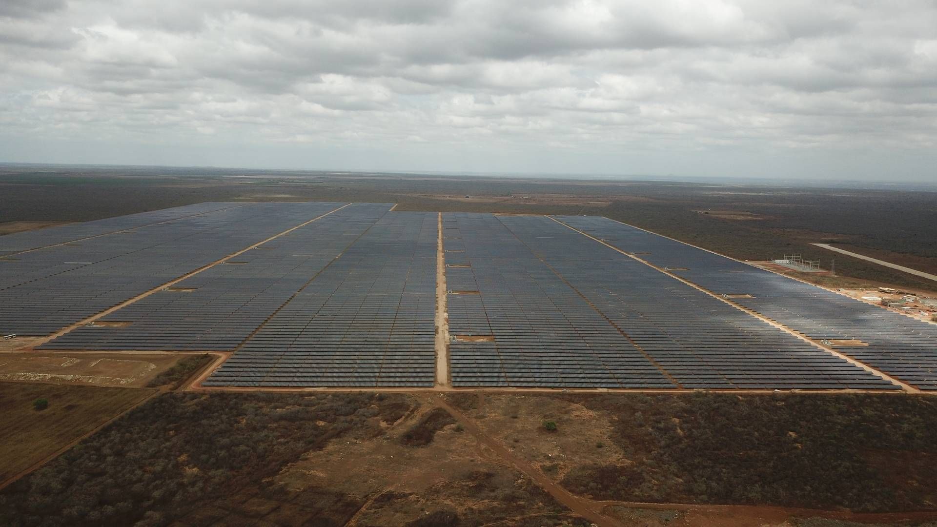 Scatec Solars solpark Apodi Par på 162 MW i Brasilien. | Photo: Scatec Solar