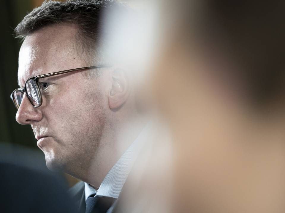 Skatteminister Morten Bødskov (S). | Foto: LISELOTTE SABROE//Ritzau Scanpix