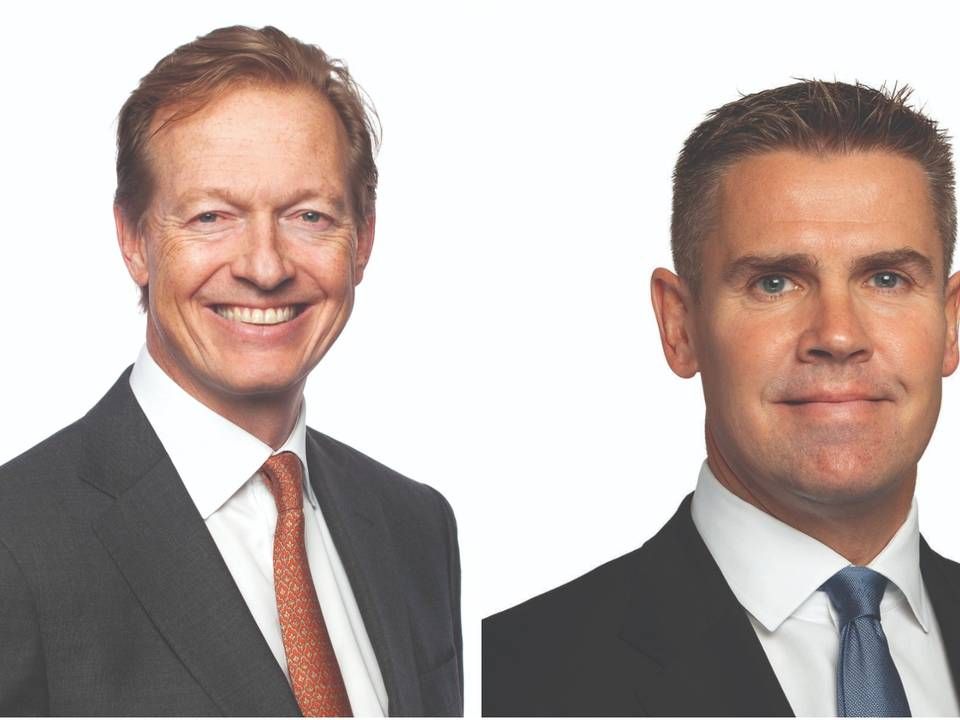 Neuberger Berman duo (left) Dik van Lomwel, Head of EMEA and Latin America, and Mark Østergaard, head of Nordic region. | Photo: PR / Neuberger Berman