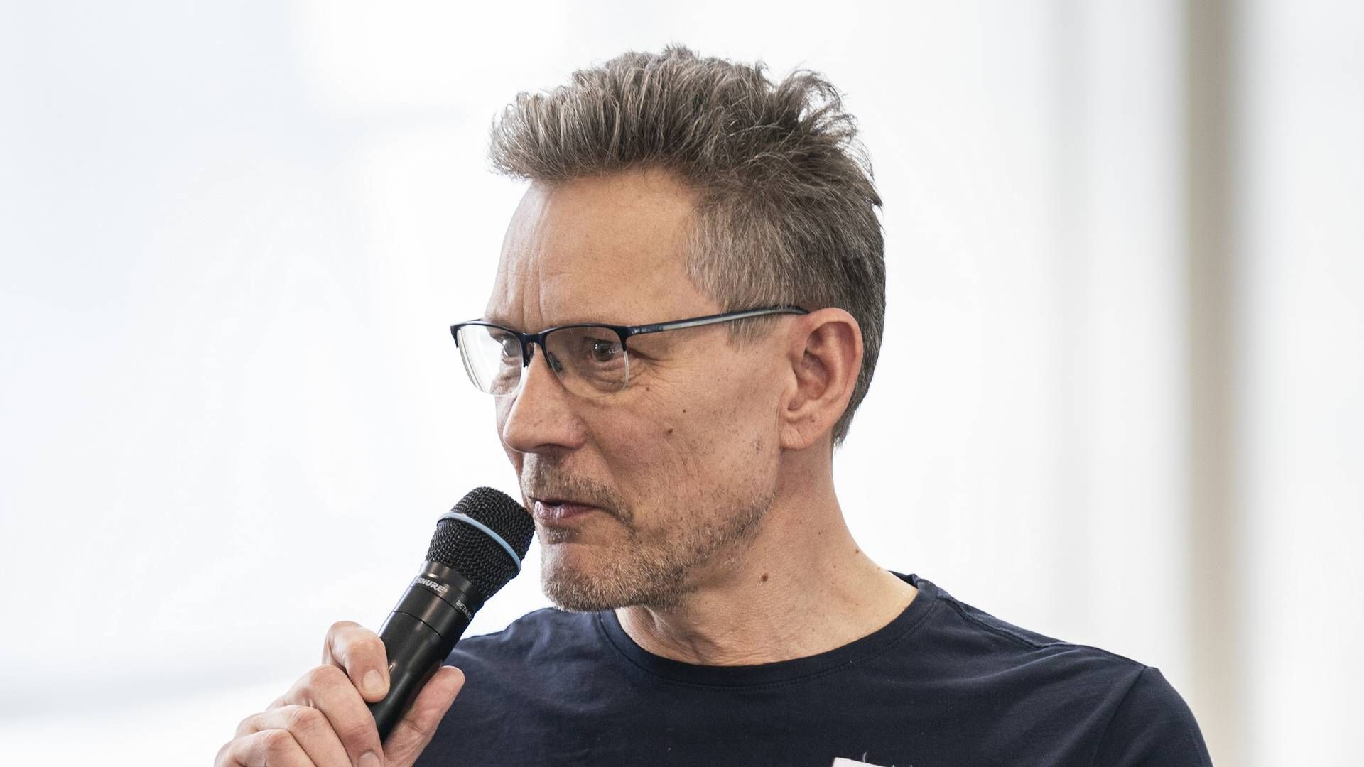 Torsten Gejl er fødevareordfører for Alternativet. Hans fødevarebriller er "grønne", og han håber på et mere plantebaseret Danmark i 2021. | Foto: Niels Christian Vilmann//