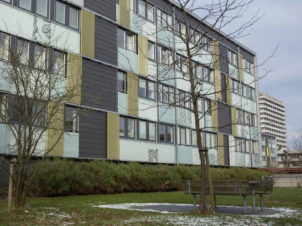 Det almene boligbyggeri Urbanplanen på Amager hører under boligforeningen 3B og er administreret af KAB. | Foto: Emma Sejersen / Politiken / Ritzau Scanpix