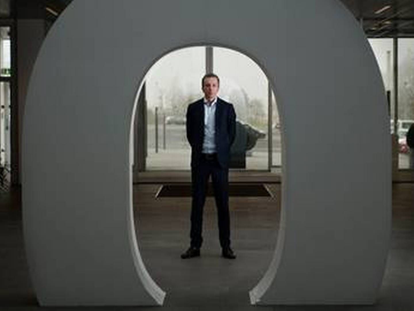 Søren Nielsen, CEO of Demant. | Foto: Kenneth Lysbjerg Koustrup/Jyllands-Posten/Ritzau Scanpix