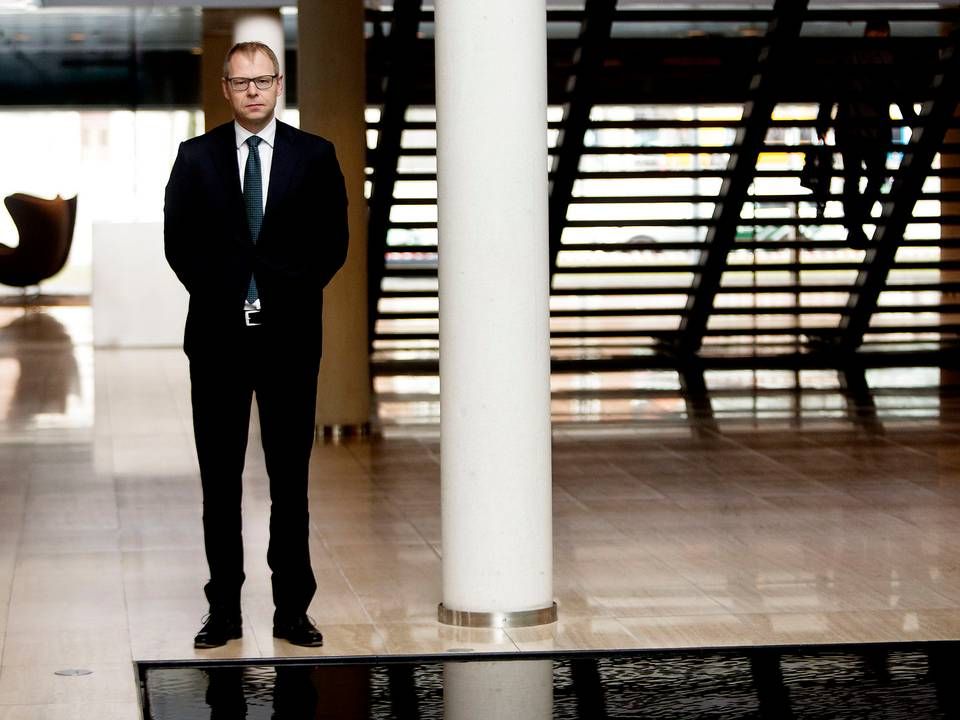 Michael Rasmussen, koncernchef for Nykredit. | Foto: Thomas Borberg/Politiken/Ritzau Scanpix