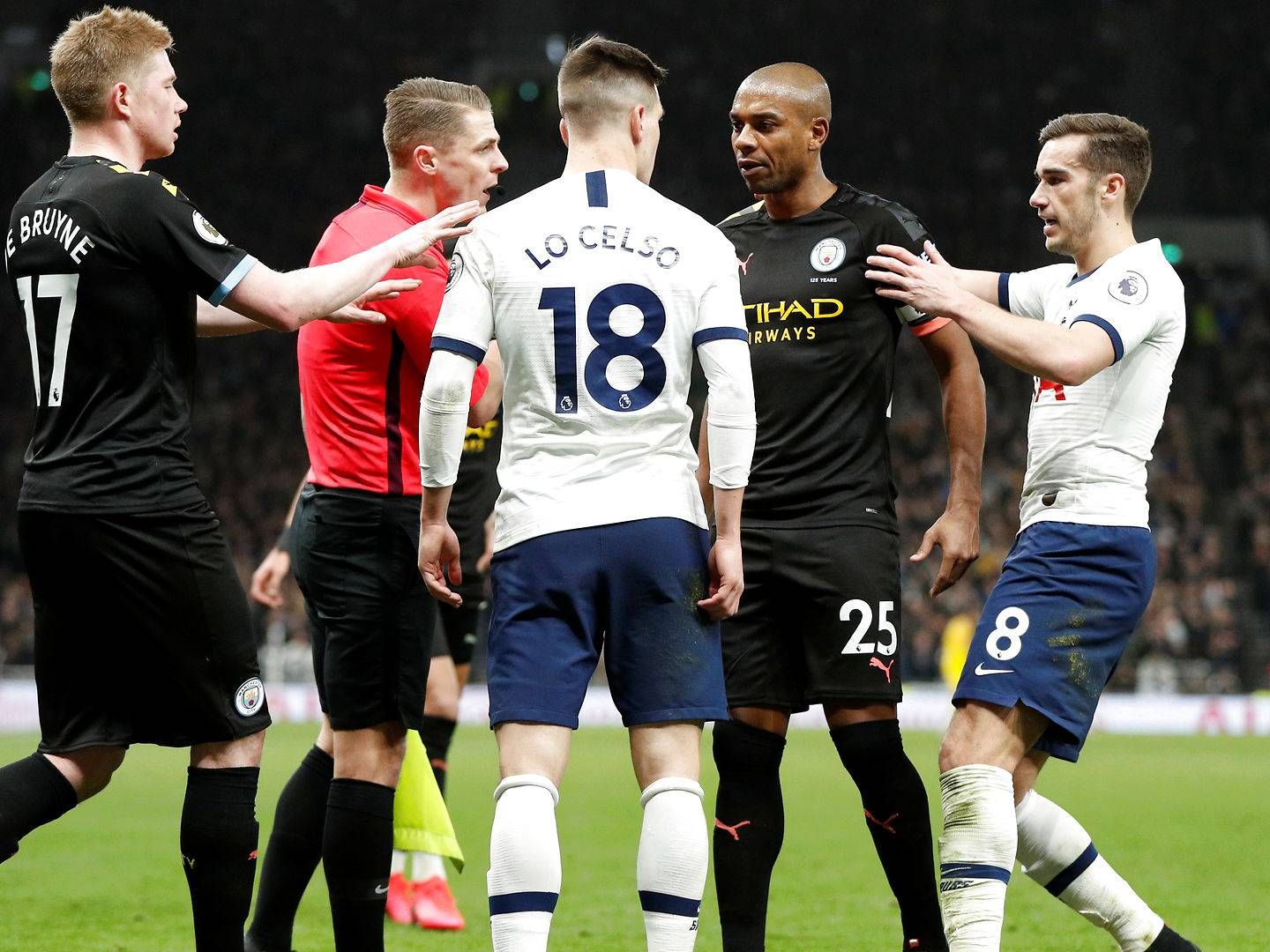 Billede fra Premier League-kampen mellem Tottenham og Manchester City tidligere på måneden. | Foto: John Sibley/Reuters/Ritzau Scanpix