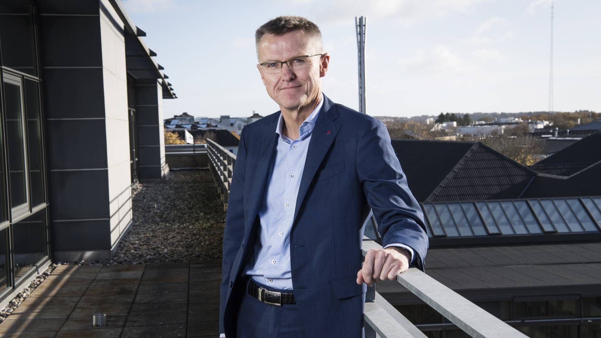 Lasse Nyby, adm. direktør i Spar Nord | Foto: Gregers Tycho/ERH