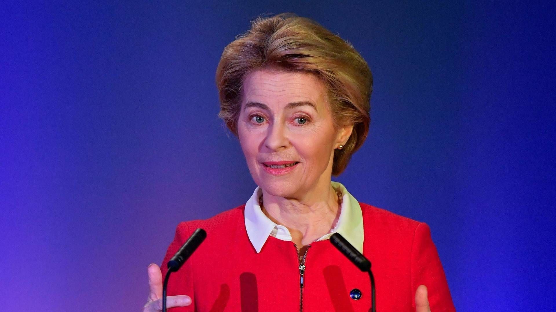 EU-Kommissionens nye formand Ursula von der Leyen har gjort det klart, at shipping skal under EU's kvotesystem ETS. | Foto: JOHN THYS/AFP / AFP