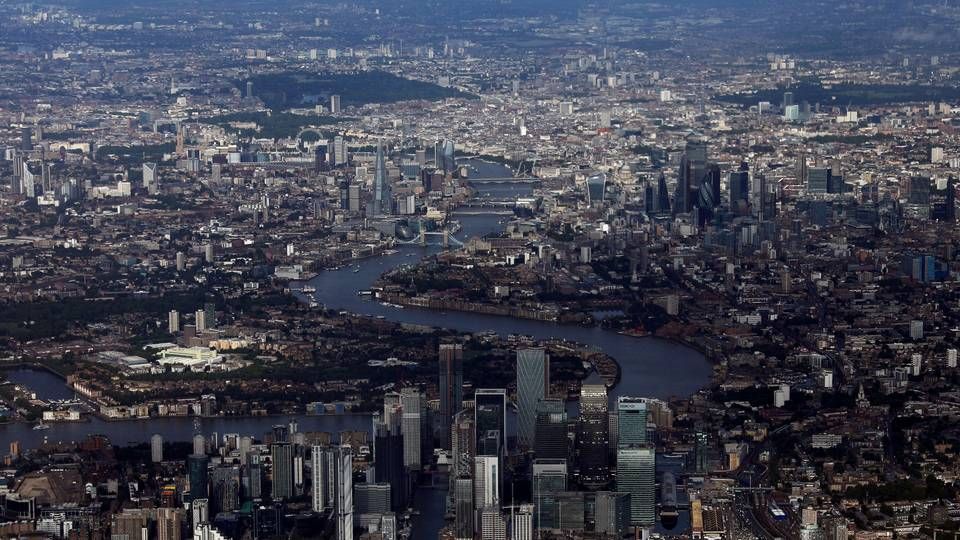 London set fra luften. | Foto: Hannah McKay / Reuters / Ritzau Scanpix