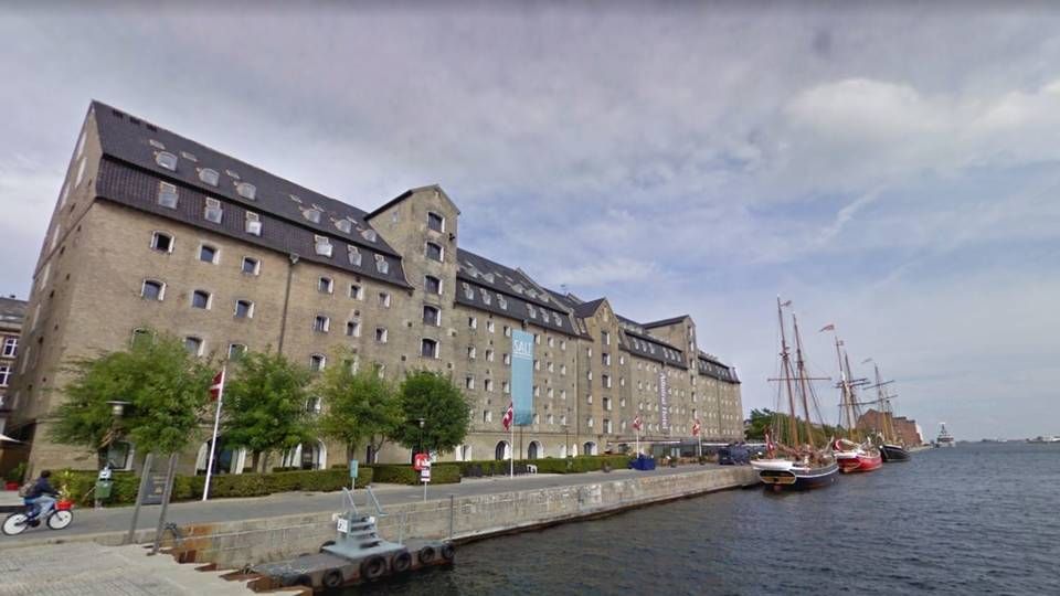 Hotel Admiral i Københavns Havn. | Foto: Google Maps