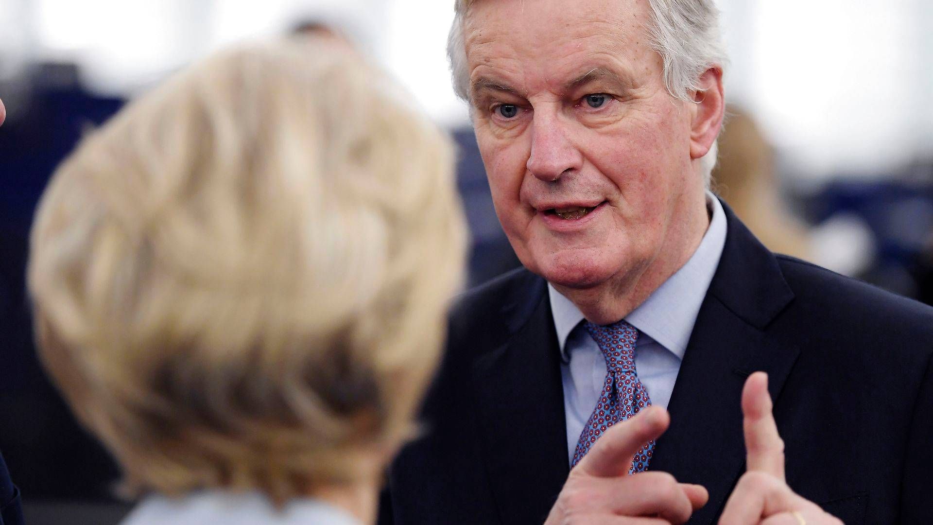 EU's chefforhandler, Michel Barnier. | Foto: Frederick Florin/AFP/Ritzau Scanpix