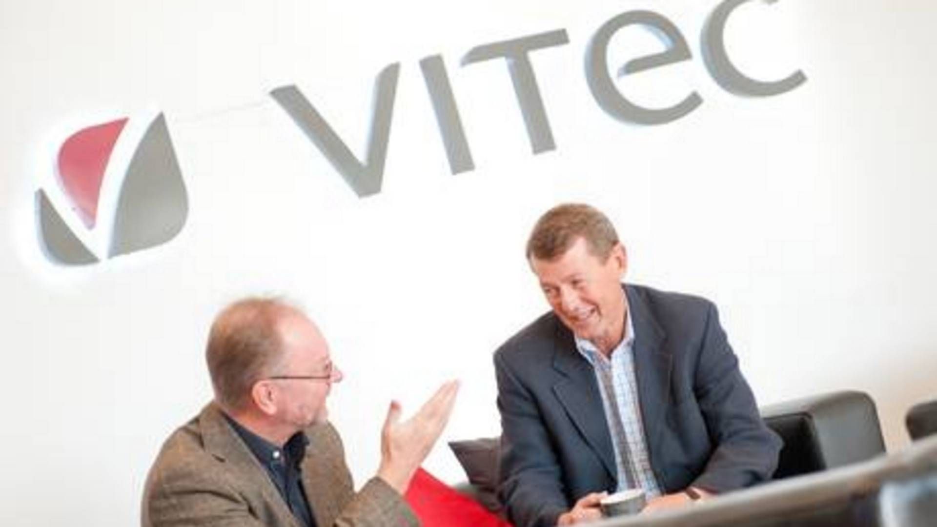 Vitecs grundlæggere Lars Stenlund og Olov Sandberg. | Foto: PR
