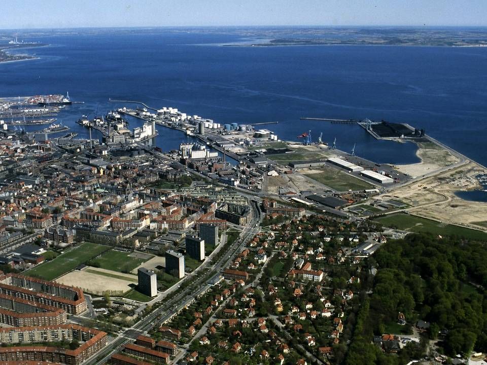 Aarhus set fra luften. | Foto: Klaus Gottfredsen