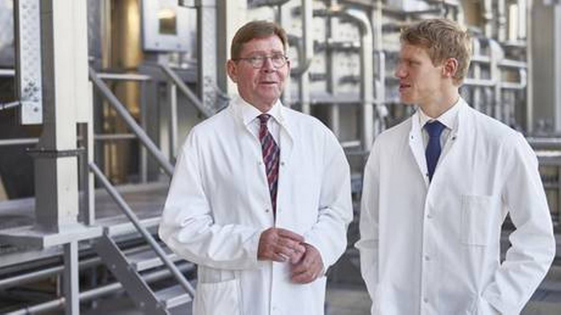 Lars Christensen (left) and Tobias S. Christensen are part of the second and third generations of the family behind Pharmacosmos. | Foto: Pharmacosmos / PR