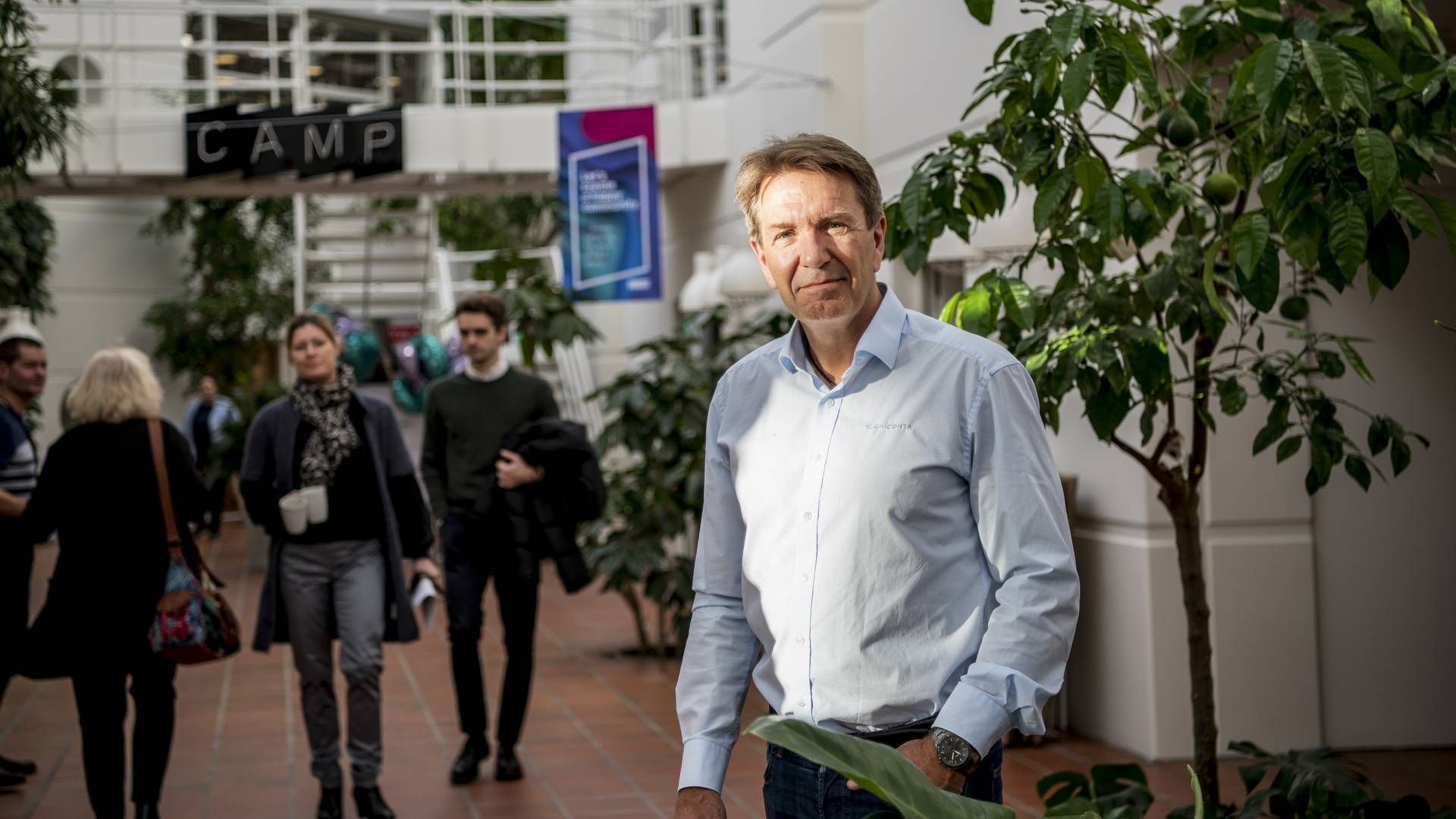 Erik Damgaard er bestyrelsesmedlem i NPInvestor og driver i det daglige sit eget firma Uniconta, der står bag et økonomisystem. | Foto: Stine Bidstrup/ERH