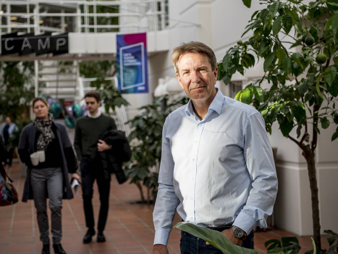 Erik Damgaard er bestyrelsesmedlem i NPInvestor og driver i det daglige sit eget firma Uniconta, der står bag et økonomisystem. | Foto: Stine Bidstrup/ERH