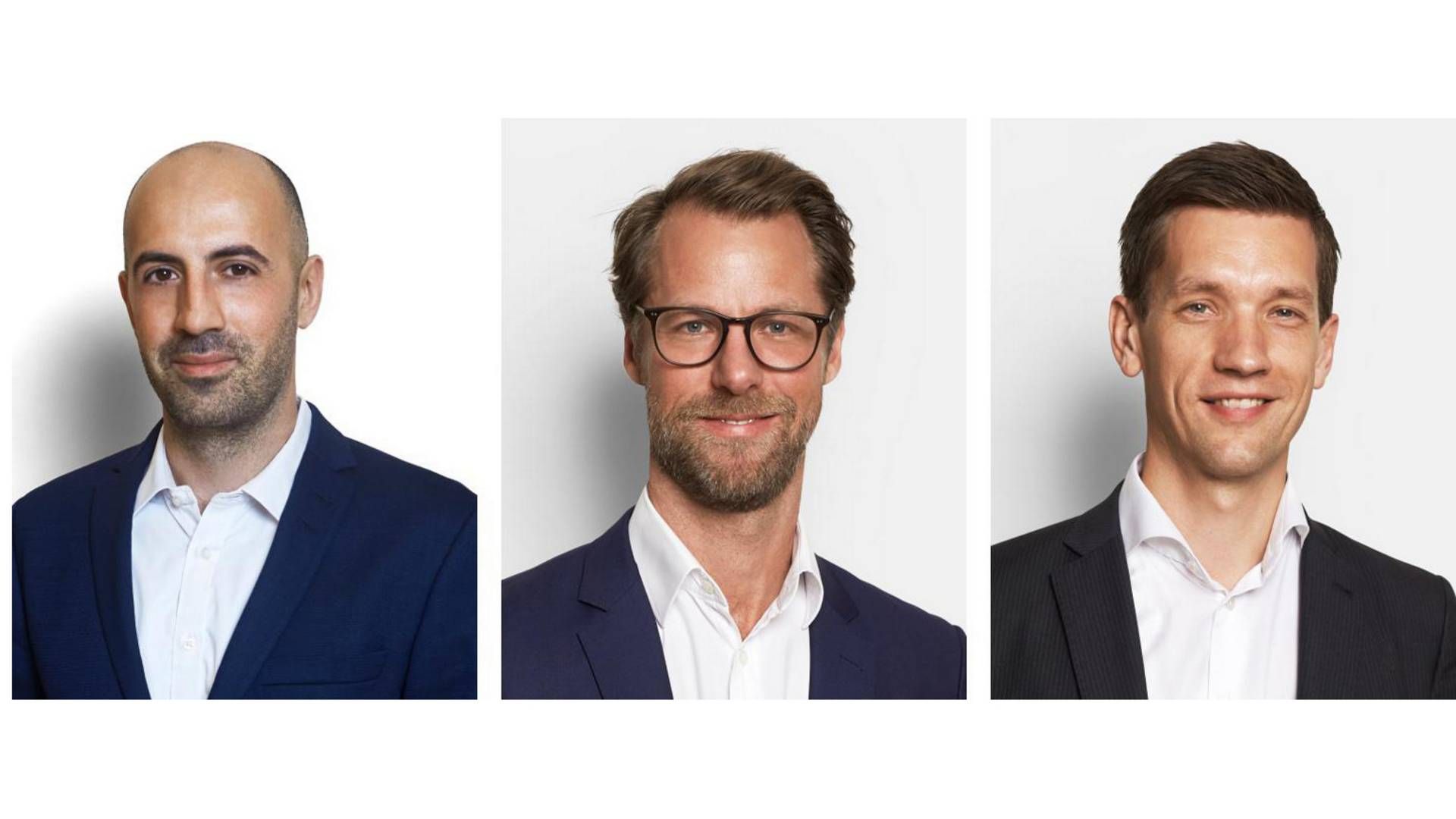 Fran vestre mod højre: Domenico Tripodi, Johan B. Nordang og Ulrik P. Bornø | Foto: PR/AIP Management