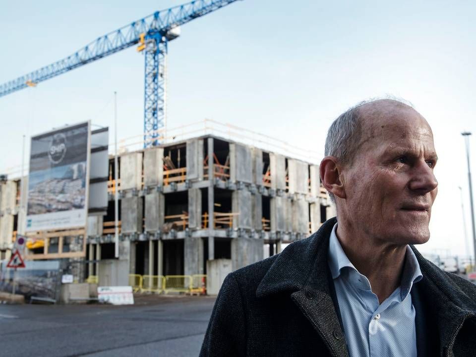 Den aarhusianske ejendomsudvikler Olav de Linde kan se værdien af sin ejendomsportefølje vokse til 6,3 mia. kr. | Foto: Morten Lau-Nielsen