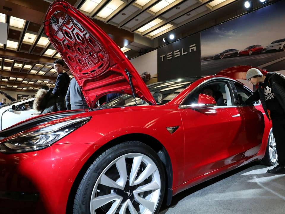 Indmaden i Tesla Model 3 imponerede japanske ingeniører. | Foto: CHRIS HELGREN/REUTERS / X00378