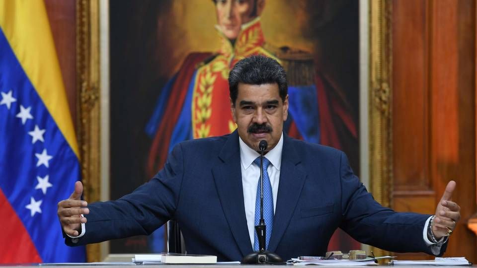 Trump-administrationen arbedjer for at fjerne Nicolas Maduro fra præsidentposten og erstatte ham med oppositionslederen Juan Guaido | Foto: YURI CORTEZ/AFP / AFP