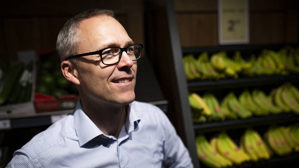 "Den her bygning vil ikke komme til at koste mere end vores traditionelle Netto-bygninger," siger Michael Løve, chef for Netto International. | Foto: Jens Hartmann Schmidt