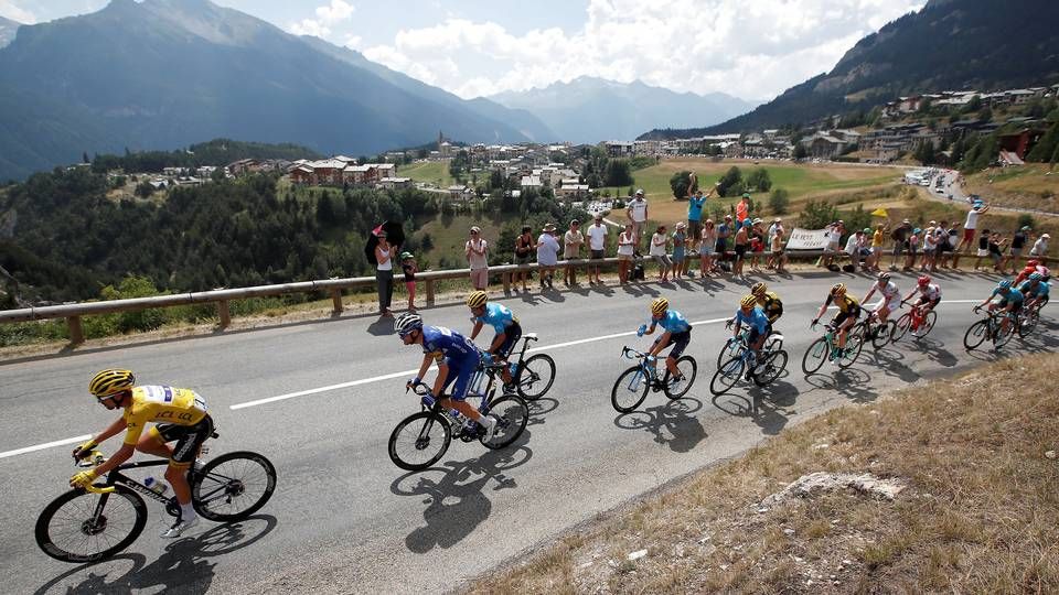 Billede fra 19. etape af sidste års Tour de France. | Foto: Christian Hartmann/Reuters/Ritzau Scanpix