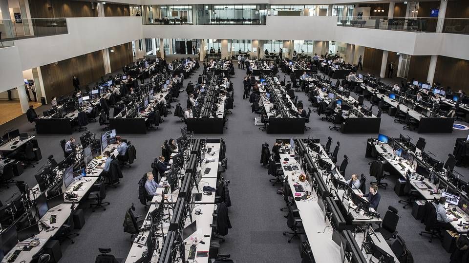 Trading floor at Nordea. | Photo: Mogens Flindt