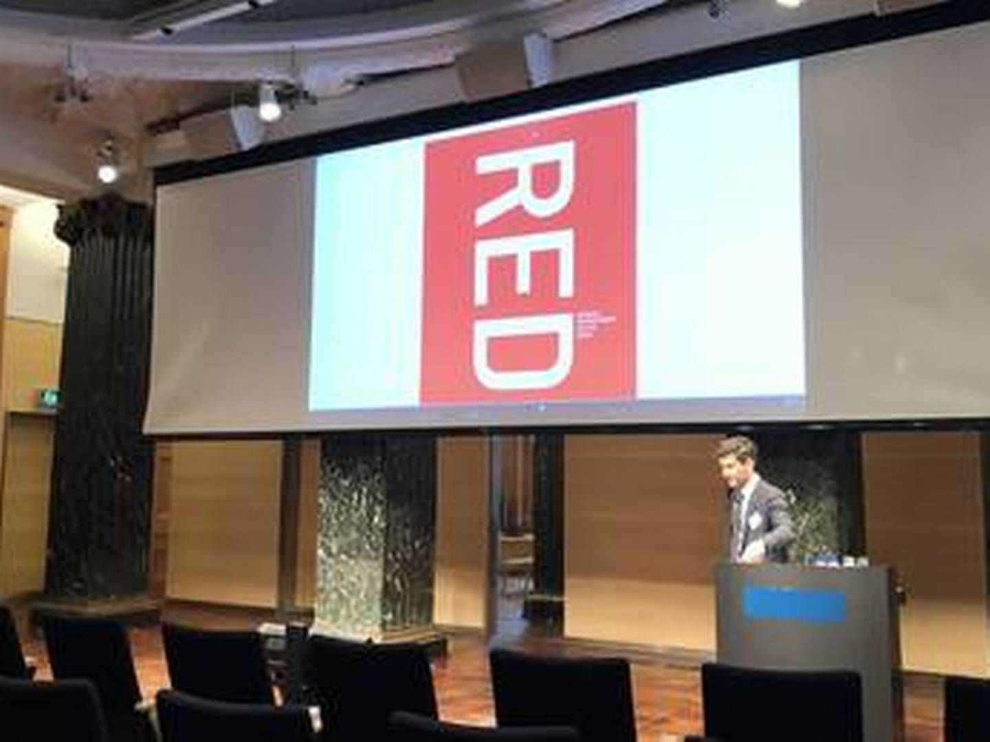 Nicholas Thurø, leading partner at Cushman & Wakefield Red, gave a presentation about the firm's 2020 expectations on Tuesday. | Photo: Sacha Sennov