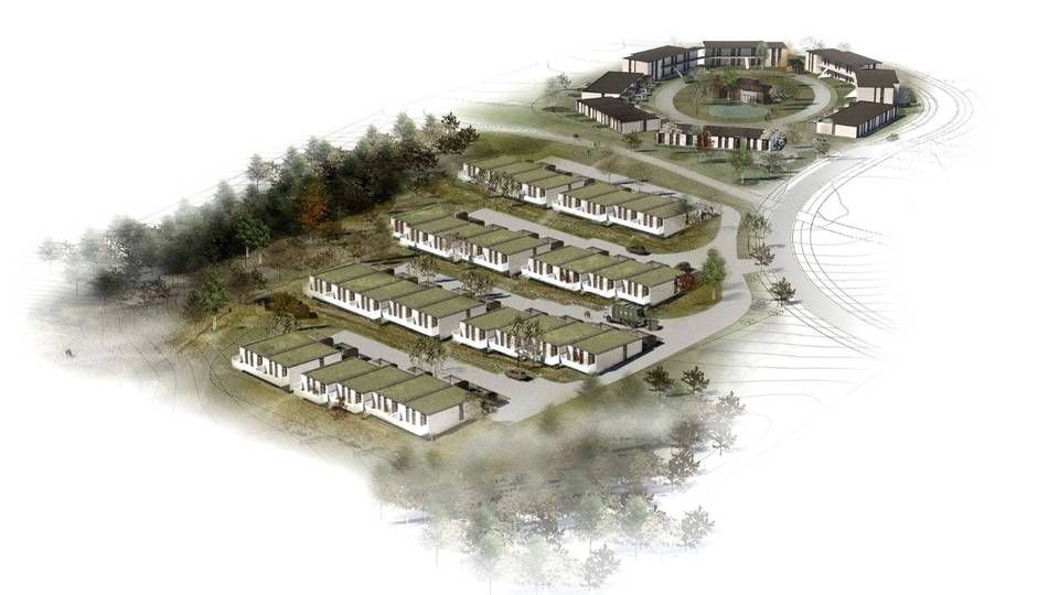 Bendixminde er et boligområde under udvikling med plads til op mod 450 boligenheder på 40 hektar. Det er tæt på skole, og der planlægges en helt ny daginstitution, der skal være klar i 2022. | Foto: PR-visualisering