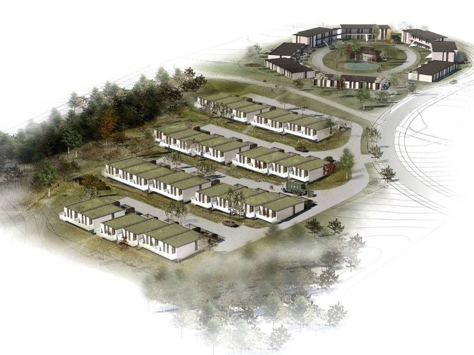 Bendixminde er et boligområde under udvikling med plads til op mod 450 boligenheder på 40 hektar. Det er tæt på skole, og der planlægges en helt ny daginstitution, der skal være klar i 2022. | Foto: PR-visualisering
