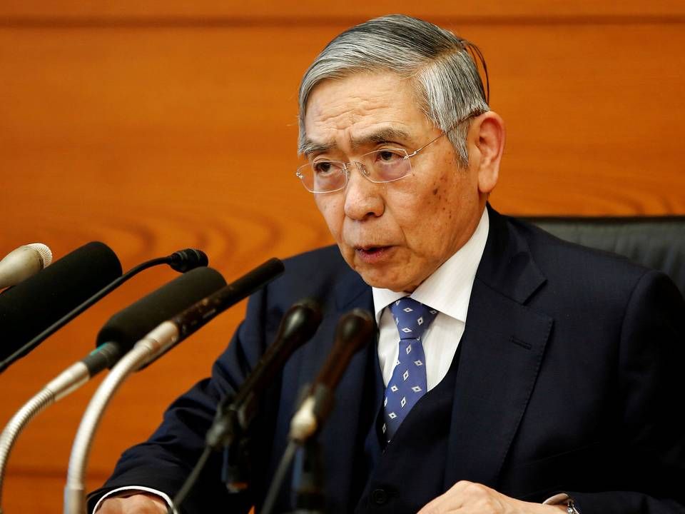 Bank of Japan-guvernør Haruhiko Kuroda | Foto: Kim Kyung Hoon/Reuters/Ritzau Scanpix