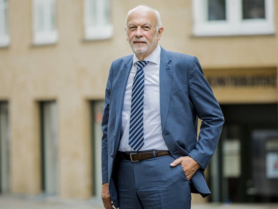 Ejendomsmægler Poul Erik Bech må notere et fald på over 200 pladser på dagbladet Børsens liste over landets 1000 største virksomheder. | Foto: PR/EDC Poul Erik Bech