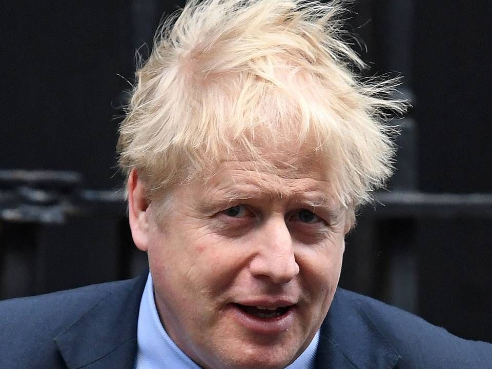 Boris Johnson vil både have hav- og landmøller for at udnytte mest mulig britisk vind. | Foto: Daniel Leal-Olivas/AFP / AFP