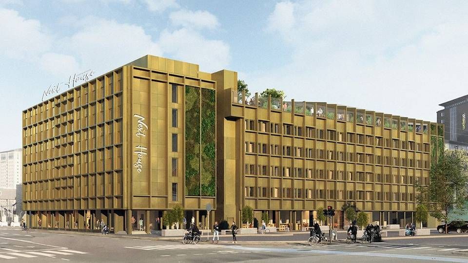 Arp-Hansen har indledt ombygningen og forventer at åbne ”Next House Copenhagen” i sommeren 2021. | Foto: PR-visualisering