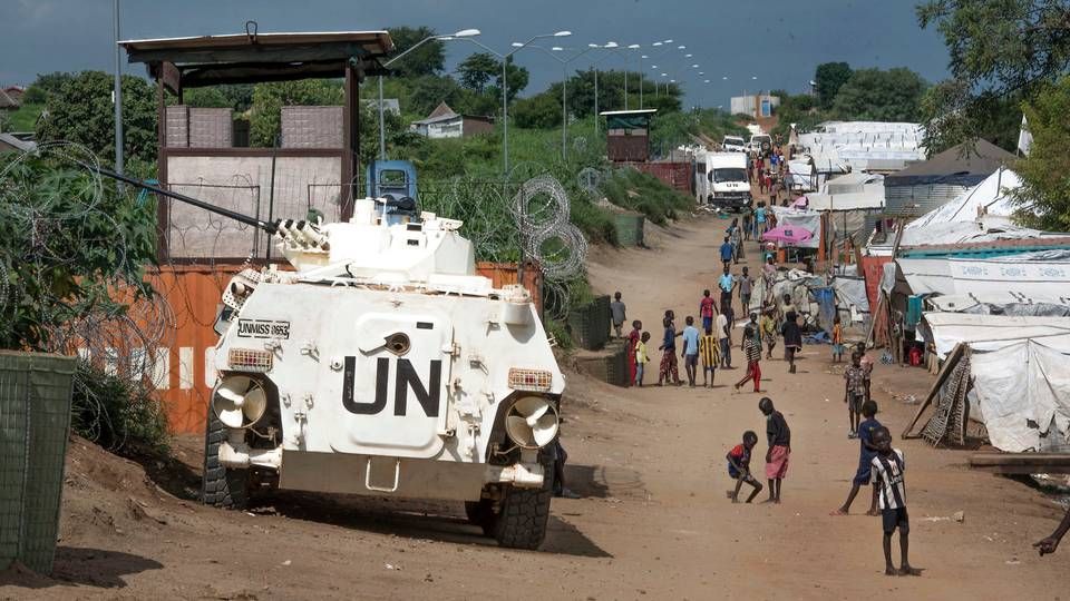 FN har haft en mission i Sydsudan siden landet blev grundlagt i 2011- | Foto: Jason Patinkin/AP/Ritzau Scanpix