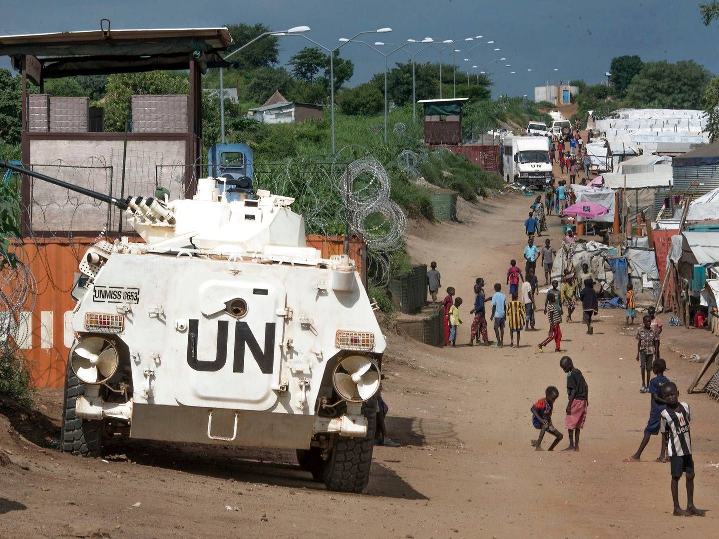 FN har haft en mission i Sydsudan siden landet blev grundlagt i 2011- | Foto: Jason Patinkin/AP/Ritzau Scanpix