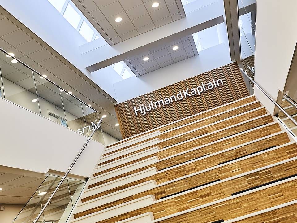 En ny økonomichef skal finde vej op ad trapperne på advokatfirmaet Hjulmandkaptains hovedkontor i Aalborg. | Foto: nils krogh