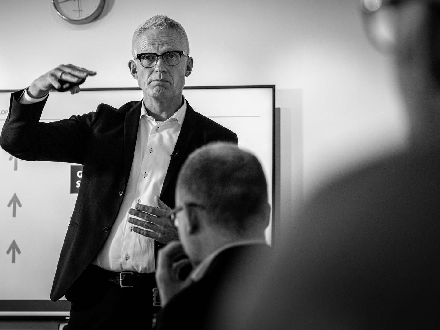 Mads Nipper, adm. direktør i Grundfos. Billedet er et arkivfoto og stammer fra præsentationen af Grundfos' 2018-resultater. | Foto: Casper Dalhoff/ERH