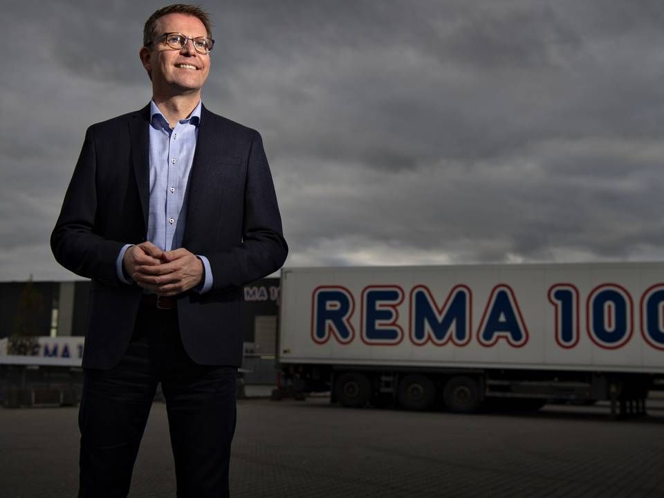 Henrik Burkal står i spidsen for Rema 1000 i Danmark, der har tjent 2,5 mia. kr., siden han tiltrådte. | Foto: Brian Karmark/ERH