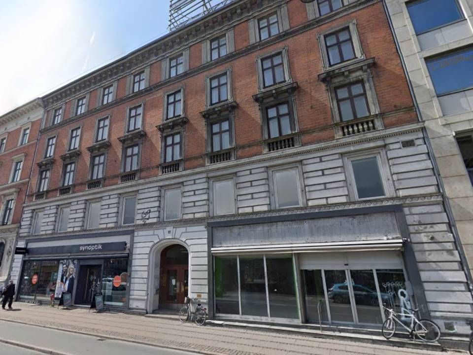 Ejendommen på Nørre Voldgade i København, som hidtil har været ejet af Københavns Kommune. | Foto: Google Maps