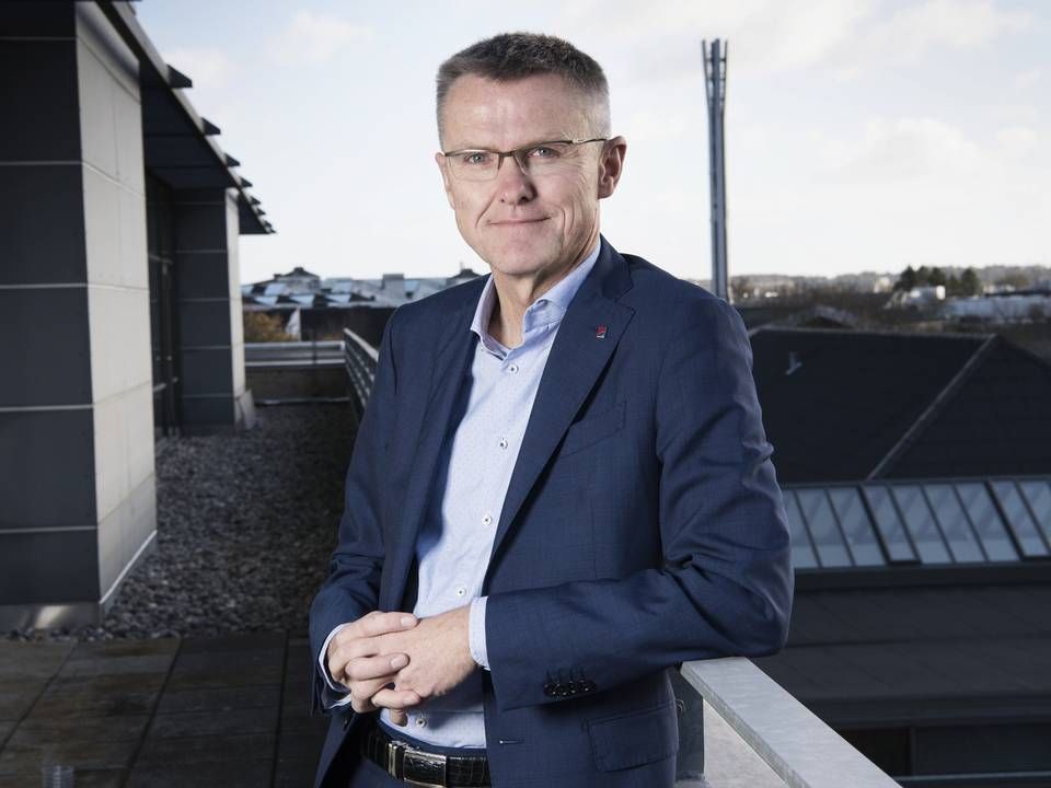 Lasse Nyby, adm. direktør i Spar Nord | Foto: Gregers Tycho/ERH